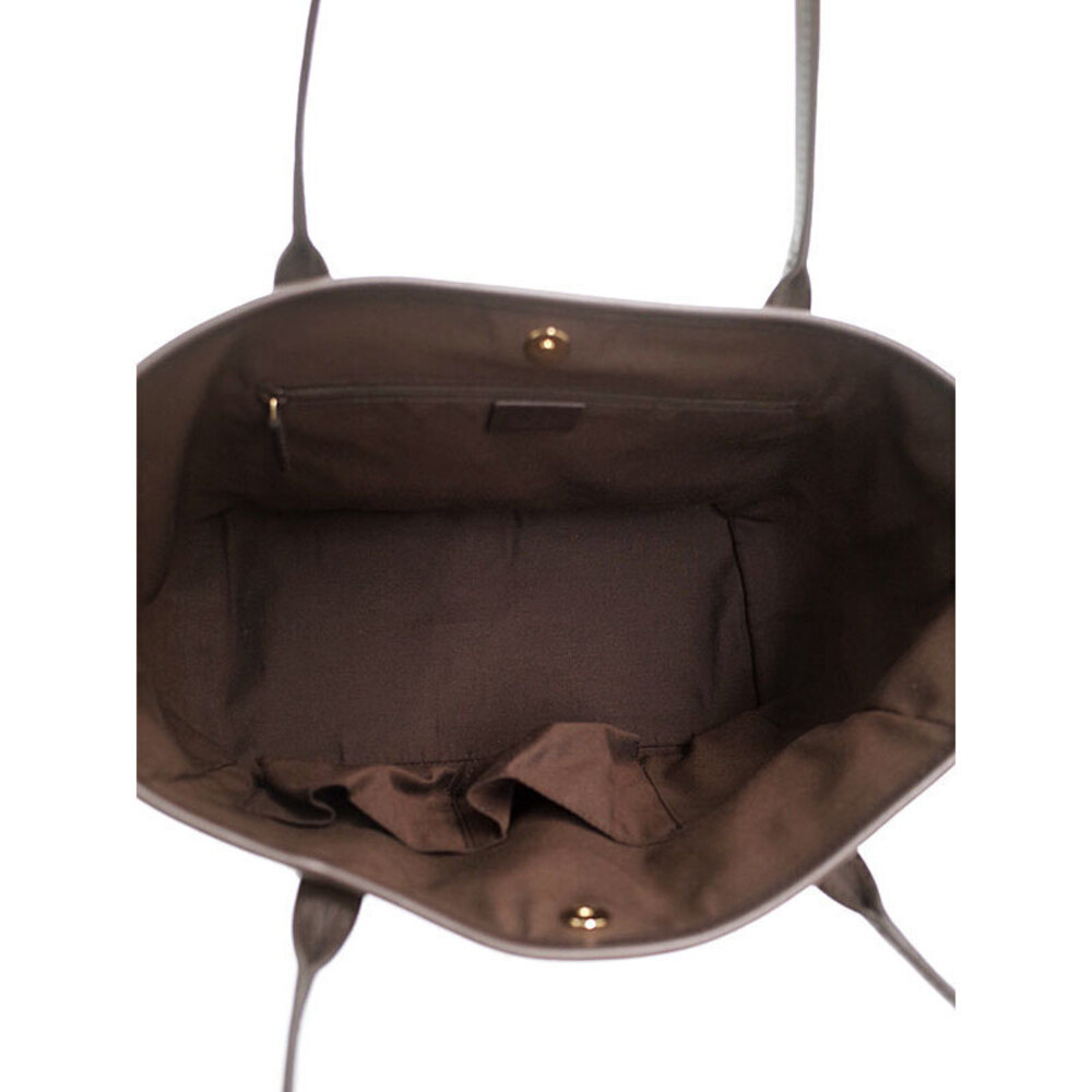 Gucci Tote GG monogram Britt Canvas Bag mocha canvas brown leather - Picture 3 of 5